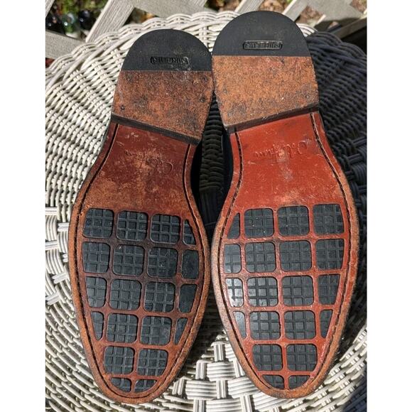 Cole Haan Air Colton Plain Oxford Men 9 M Black Leather Dress Shoe C08894 - Picture 5 of 9